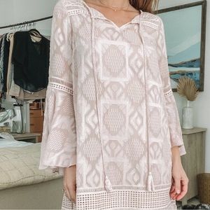 Floreat by Anthropologie Blush Pink Sheath Dress